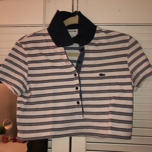 Lacoste Tops - Lacoste Crop Top
